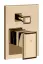 Cмеситель для душа Gessi Eleganza, встраиваемый, настенный, цвет Warm Bronze PVD