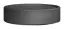 Мыльница Gessi Rilievo, настольная, ⌀115 мм, цвет Black/Chrome