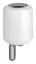 Стакан Gessi Goccia, настенный, цвет White/Chrome Brushed