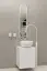 Стакан Gessi Goccia, настенный, цвет White/Chrome Brushed