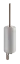 Ёршик Gessi Goccia Ø100x437h мм, подвесной, цвет White/Copper GHRC