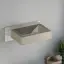 Контейнер для предметов Gessi Rettangolo настенный, цвет Finox Brushed Nickel