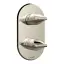 Bossini Apice Смеситель душа, встраиваемый, термостатический, цвет: Brushed Nickel