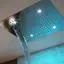 Bossini Dream Верхний душ 57x47см, с 4 LED RGB, 2 режима, потолочный, цвет: хром