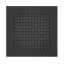 BOSSINI DREAM-CUBE Верхний душ 470 x 470 мм, цвет: черный матовый
