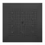 BOSSINI DREAM-CUBE Верхний душ 470 x 470 мм, с 10 LED (белый), блок питания/управления, цвет: черный матовый