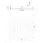 BOSSINI PARIS-CUBE Верхний душ 570 x 570 мм, FLAT, цвет: хром