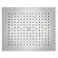 BOSSINI DREAM-RECTANGULAR Верхний душ 570x470 мм, с 12 LED (белый), блок питания/управления, цвет: хром