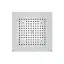 BOSSINI DREAM-CUBE Верхний душ 370 x 370 мм с 4 LED (белый), блок питания/управления, цвет: хром