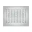 BOSSINI DREAM-RECTANGULAR Верхний душ 470 x 370 мм с 4 LED RGB, блок питания/управления, Cromoterapia, цвет: хром