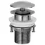Bossini Inox Автоматический донный клапан из нержавеющей стали 1"1/4, цвет: Сатинированная сталь
