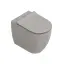 Catalano Sfera Унитаз напольный 54x35см, безободковый, смыв Tornado, покрытие Twinglaze+, цвет: Tortora Satinato