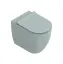 Catalano Sfera Унитаз напольный 54x35см, безободковый, смыв Tornado, покрытие Twinglaze+, цвет: Aqua Satinato