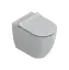 Catalano Sfera Унитаз напольный 54x35см, безободковый, смыв Tornado, покрытие Twinglaze+, цвет: Cemento Satinato