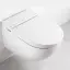 Catalano Cataclean Унитаз подвесной 59х38см., с крышкой-биде, покрытие Cataglaze+, цвет: белый