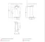 Devon&Devon New Etoile Раковина 70х53 см, 3 отв., без пьедестала, цвет: белый