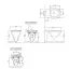 Devon&Devon Westminster Унитаз подвесной 35x54см, цвет: белый