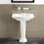 Devon&Devon Westminster Раковина 69х49 см, 3 отв., на пьедестале, цвет: белый