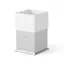 Devon&Devon Cube Стакан, настольный, цвет: белый/хром