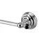 Devon&Devon Black Diamond Полотенцедержатель 41 см, подвесной, цвет: хром