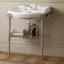 Devon&Devon Boston Консоль 54х50см, с раковиной на 3 отв., напольная, цвет: хром