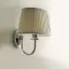 Devon&Devon Jasmine 3 Светильник настенный с абажуром 260х150cм, IP20, фурнитура: хром