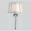 Devon&Devon Crystal Светильник настенный с абажуром 31x23xh51,5cм, IP20, фурнитура: хром