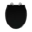 Devon&Devon Westminster Сиденье для унитаза из мдф, микролифт, цвет: deep black