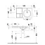 Duravit Aurena Раковина подвесная 80x50см., с 1 отв, dx, HygieneGlaze, цвет: белый глянец