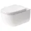 Duravit Aurena Унитаз подвесной 36.5x57см, безободковый, с креплением, цвет: белый глянец