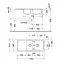 Duravit Cassia Кухонная мойка 116x51см., встраиваемая, цвет: бежевая