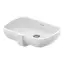 Duravit Qatego Раковина 48х37х15см., встраиваемая снизу, без отв., цвет: белый