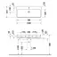 Duravit Qatego Раковина 100х47см., 1 отв., накладная, цвет: белый