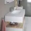 Duravit Qatego Раковина 48х37х15см., встраиваемая снизу, без отв., цвет: белый