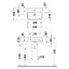 Duravit Qatego Раковина 45х35х12.5см., подвесная, без отв., цвет: белый