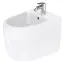 Duravit Qatego Биде напольное 39х60х40см., 1 отв., Weiß Hochglanz, цвет: белый