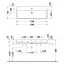 Duravit Qatego Раковина 120х47х12.5см., накладная/подвесная, 1 отв., цвет: белый