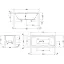 Duravit Vitrium Ванна встраиваемая 180x80cм, с ножками, с2 наклонами для спины, прямоугольная, цвет: белый