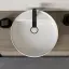 Duravit Vitrium Раковина 46см., накладная, 1 отв., круглая, без перелива, цвет: белый матовый