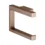 Keuco Edition 11 Держатель т/б, поворотный, подвесной, цвет: brushed red gold