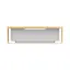 Keuco Edition 11 Полочка для душа со стеклоочистителем, подвесная, цвет: brushed brass/aluminium