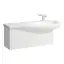 Laufen Alessi One Тумба подвесная с раковиной 120x50см, с 1 ящиком, цвет: белый матовый