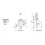 Laufen Alessi One Писуар 32.х29х58.5см, , покрытие LCC, цвет: белый