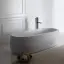 Laufen Alessi One Ванна 183x87x46см, отдельностоящая, овальная, с слив-переливом, сист. подъема, материал: композит, цвет: белый