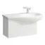 Laufen Alessi One Тумба подвесная с раковиной 90x50см, с 1 ящиком, цвет: белый матовый