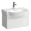 Laufen New Classic Тумба с раковиной, 57.5х31.5х34.5см, 1 ящик, подвесная, цвет: белый глянец