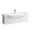 Laufen New Classic Тумба с раковиной, 117.5х31.5х34.5см, 1 ящик, подвесная, цвет: белый глянцевый
