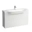Laufen New Classic Тумба с раковиной, 117.5x31.5x67.5см, 2 ящика, подвесная, цвет: белый матовый