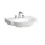 Laufen New Classic Раковина накладная 60х48х7.5см, с 3 отв., без перелива, с покрытием Clean Coat LCC, цвет: белый