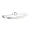 Laufen New Classic Раковина накладная 120х48х7.5см, с 3 отв., с переливом, цвет: белый матовый
